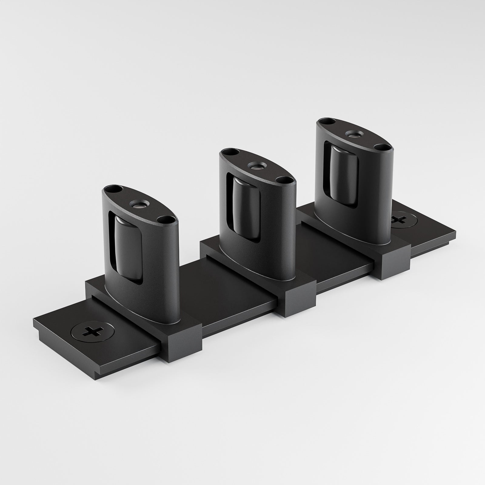 ETIASQSA Tür Unterseite Schiebetür Bodenführung, Einstellbar Schiebetür Bodenführung, Wandhalterung, Schiebetürsystem, Schwarz