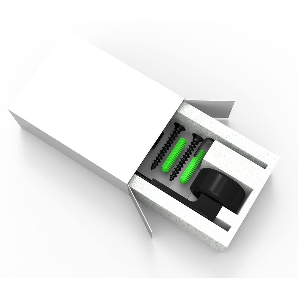 ETIASQSA Sliding Barn Door Adjustable Roller Floor Guide Wall/Door Bottom Guide